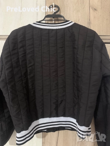 Черно късо яке , снимка 2 - Якета - 51586594