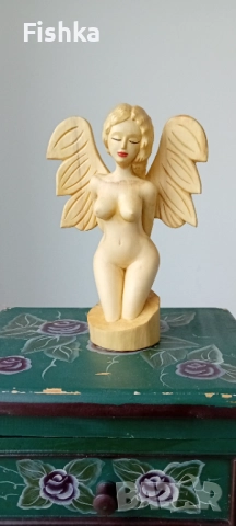 Ангел, снимка 6 - Статуетки - 52587467