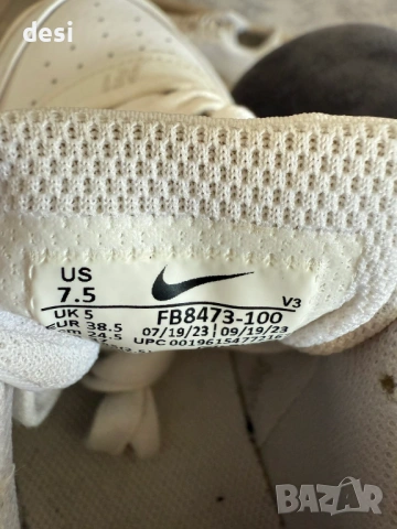 Продавам маратонки NIKE Air Force 1 Platform EUR-38.5, снимка 4 - Маратонки - 53539390