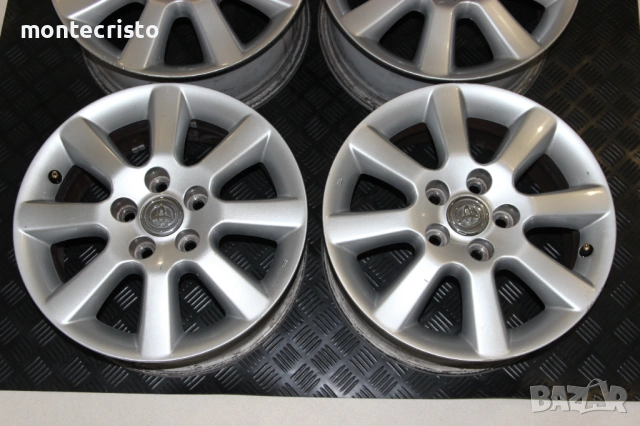 Алуминиеви джанти Toyota Avensis T25 T250 (2003-2009г.) 16 цола / 54.1 / 5x100 / 42611-05230, снимка 3 - Гуми и джанти - 53933187