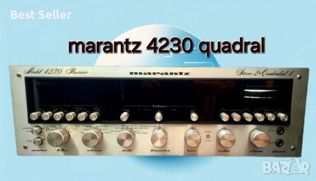 Marantz 4230 – Звукът на Вашите МечтиВлезте в Свят на Неповторим Звук с четири каналния ресийвър!