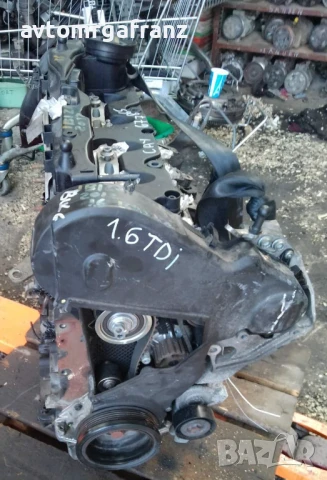 ДВИГАТЕЛ ЗА AUDI,VOLKSWAGEN,SEAT,SKODA 1,6TDI  CAY, снимка 3 - Части - 50699966