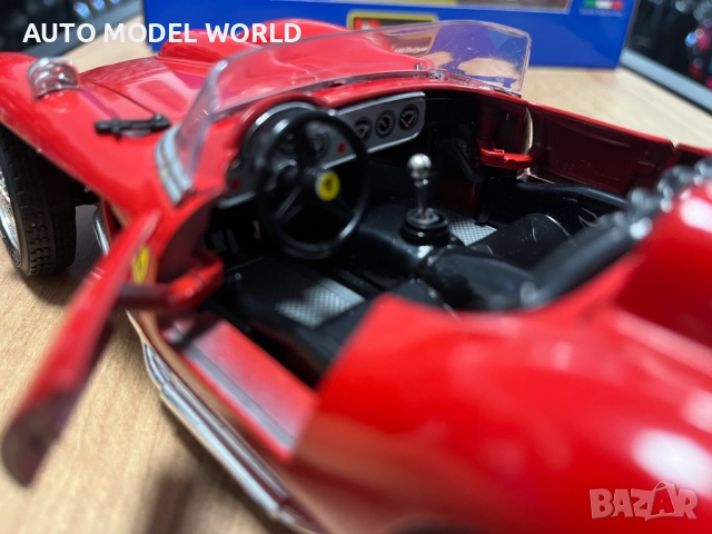 Нова метална колекционерска количка модел FERRARI 250 1:18, снимка 4 - Колекции - 51790056