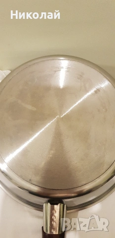 Винтидж стоманен тиган WMF, снимка 7 - Съдове за готвене - 53251576