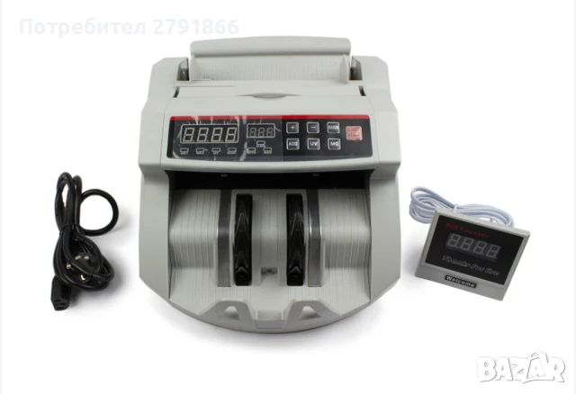 Банкнотобрoячна машина UV и MG открива фалшификати и повредени банкноти M UV/MG-2108, снимка 6 - Друго търговско оборудване - 51008899