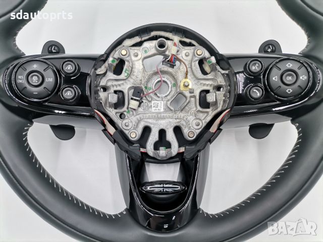 Черен Кожен Спортен Волан Mini F60 Countryman JSW COOPER S, снимка 8 - Части - 45941890