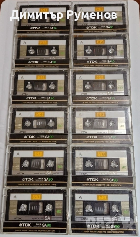 Аудио касети TDK SA90 със записи , снимка 7 - Аудио касети - 54032401