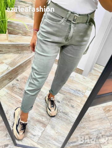 Стилни дънки с колан, снимка 4 - Дънки - 51633414