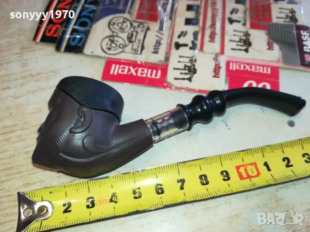 НОВА ЛУЛА-РЕЛЕФНА С ГЛАВА 0603251206, снимка 6 - Лули - 49386354