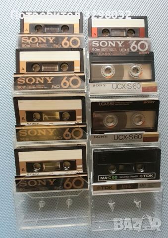 Aудио касети SONY и TDK, снимка 1 - Аудио касети - 46037184