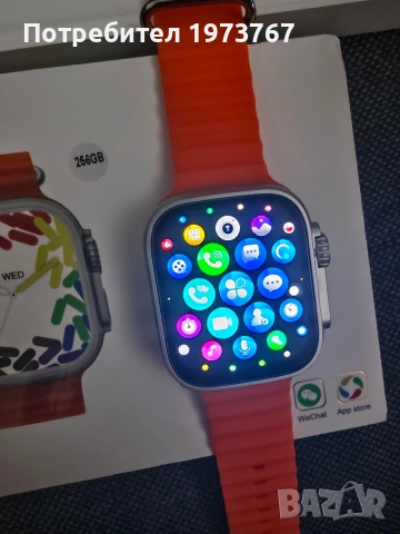 watch ultra андроид, снимка 3 - Смарт часовници - 53885104