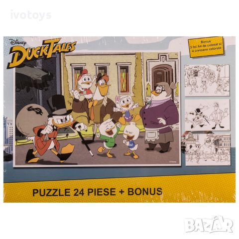 Детски пъзел Duck Tales (24 елемента) - Код 4667, снимка 1 - Игри и пъзели - 46639893