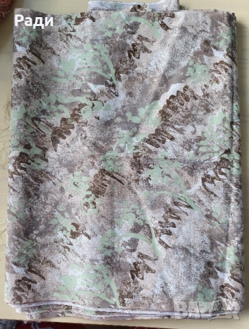 Продавам платове за рокля кафяви с цветя , снимка 8 - Други - 49882621