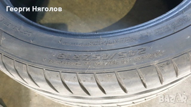 Летни гуми 245 45 18, снимка 6 - Гуми и джанти - 53394009