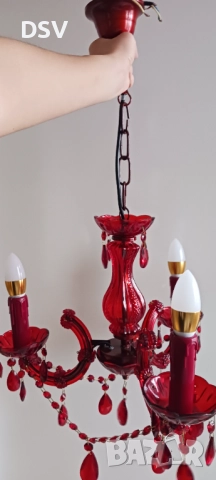 Полилей с висулки Marie Therese , снимка 3 - Полилеи - 52985115