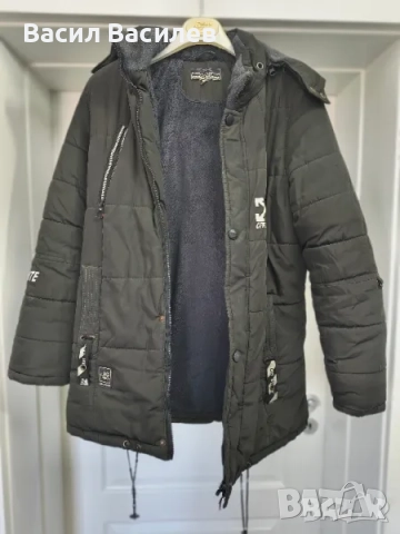 Тъмно зелено яке - Burgosstation checked coods