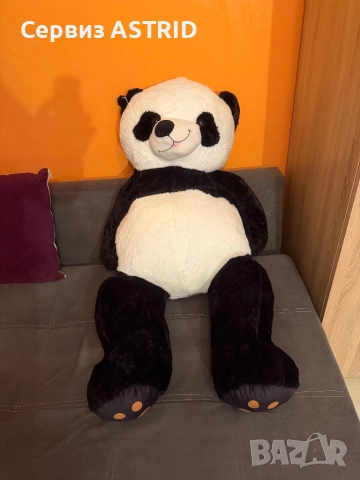 Плюшена панда нова  много голяма  1,20 м висока