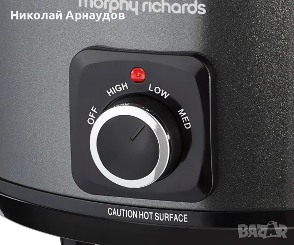 Уред за готвене Morphy Richards 6,5 л Sear & Stew Slow Cooker , снимка 3 - Други - 48042024