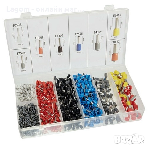 Клещи за кримпване на втулкови накрайници 0,25 до 10 mm Bigstrene 22717, снимка 5 - Клещи - 52561840