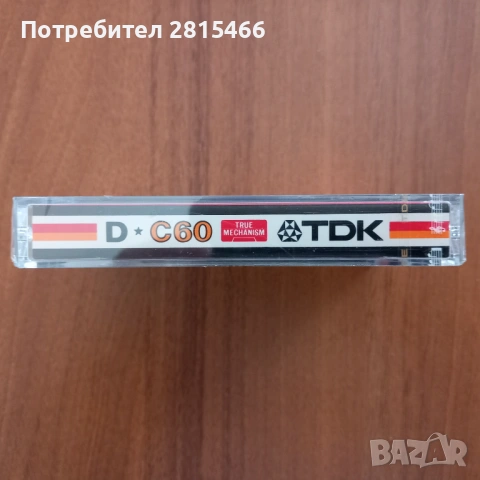 TDK D60 аудио касета нова, снимка 3 - Декове - 47648807