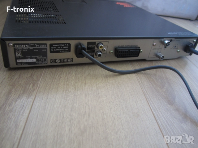 Sony TT-V8EC Tuner Timer Unit, снимка 10 - Аудиосистеми - 52362554