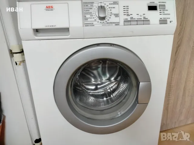 Продавам Пералня AEG Lavamat EXCLUSIV L54849D - 6кг А+ 1400 оборота, снимка 6 - Перални - 49729643