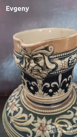 Декантер, немски , снимка 8 - Антикварни и старинни предмети - 52788466