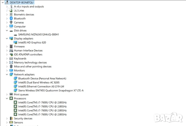 Таблет и Лаптоп 2в1 Lenovo ThinkPad X1 Yoga Gen 2 - 14" - i7-7600U 2.8Ghz/RAM 16GB/SSD 512GB, снимка 13 - Лаптопи за работа - 53721773