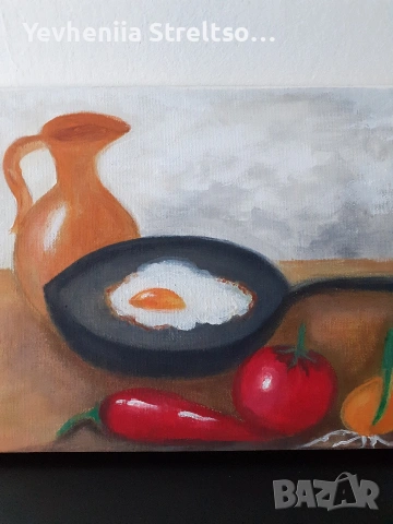 Оригинальная картина "Завтрак"