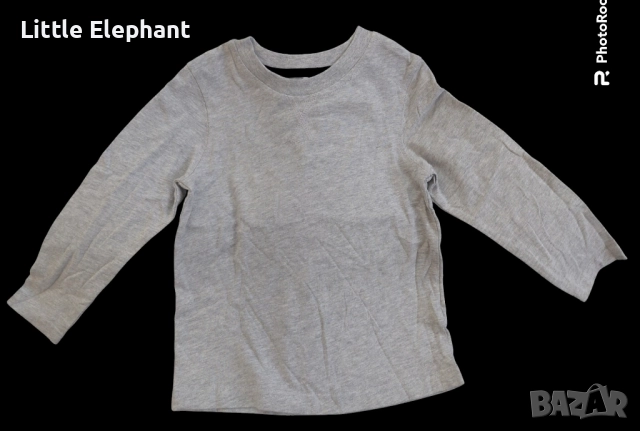 Блузка за момченце на 2-3 год сива(d.blue),Англия/нова