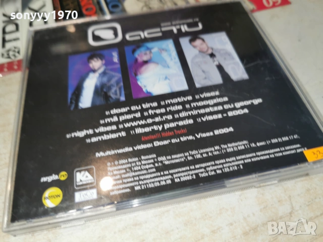 заявено-ACTIV MOTIVE CD 1204261140H2E6R, снимка 6 - CD дискове - 54171429