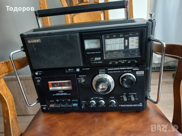 Ретро радиокасетофон. Sony CFS 950 S