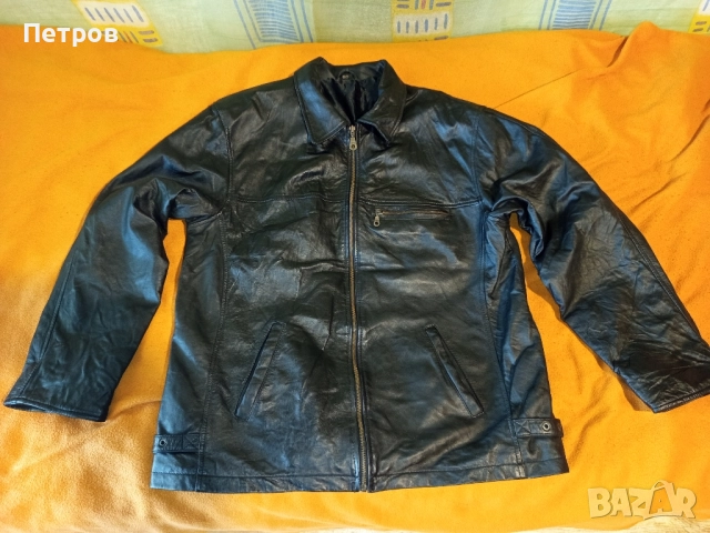 Яке от естествена кожа (L)