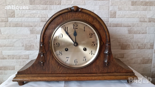 Стар каминен часовник - Foreign - Wurtemberg - Made in Germany - 1930", снимка 8 - Антикварни и старинни предмети - 53030088