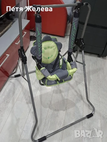 Свободно стояща,сгъваема люлка LUNA 4 KIDS , снимка 5 - Детски люлки - 51041538