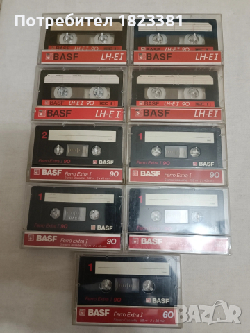 Аудио касети BASF , снимка 2 - Аудио касети - 54093281