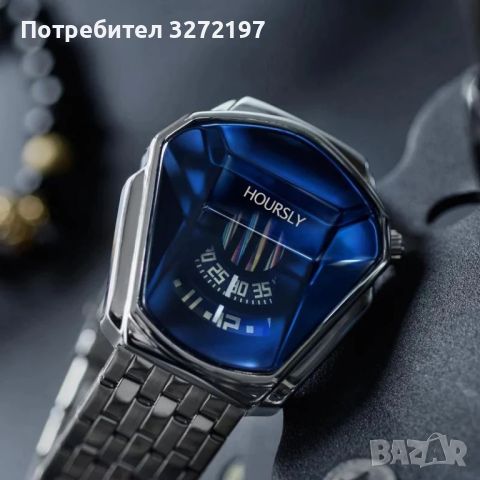 HOURSLY Relogio Masculino - Нов,модерен дизайн кварцов часовник , снимка 2 - Мъжки - 46086362