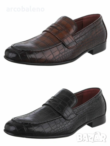 Мъжки бизнес обувки, 2цвята 