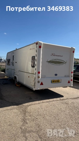 Bailey Senator Oklahoma 2007 5 серия – голяма спалня– Mover – Баня – Душ – Под 1500 кг, снимка 2 - Каравани под наем - 54240928