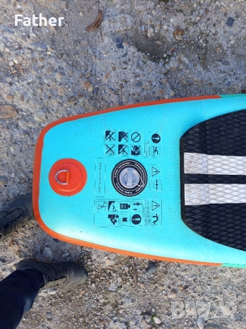 Надуваема дъска за сърф / падълборд, снимка 4 - Водни спортове - 52179797