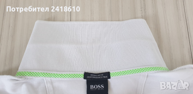 Hugo Boss Pique Pima Cotton Regular Fit Mens Size 3XL ОРИГИНАЛНА Тениска!, снимка 11 - Тениски - 45060702