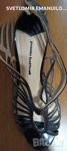 Дамски обувки на висок ток Паоло Ботичели 39 номер , снимка 3 - Дамски ежедневни обувки - 52677051
