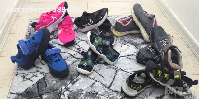 ЛОТ обувки запазени обувани броени пъти и и маркови