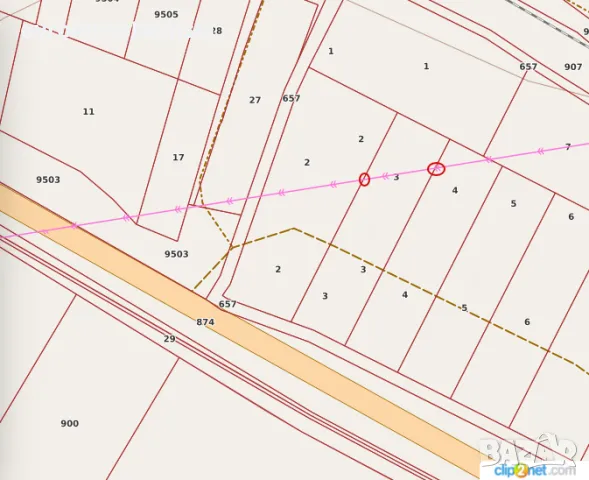 Продава парцел на околовръстният път , снимка 3 - Парцели - 49738945