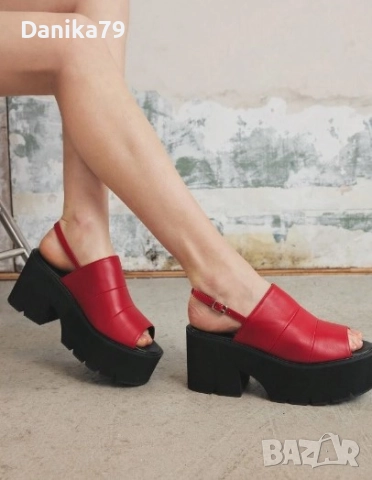 Дамски сандали, снимка 3 - Сандали - 52337176