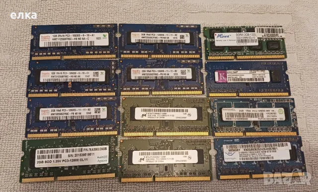 DDR3  PC3 / 12 Броя//промо цена/, снимка 1 - Лаптоп аксесоари - 47791300