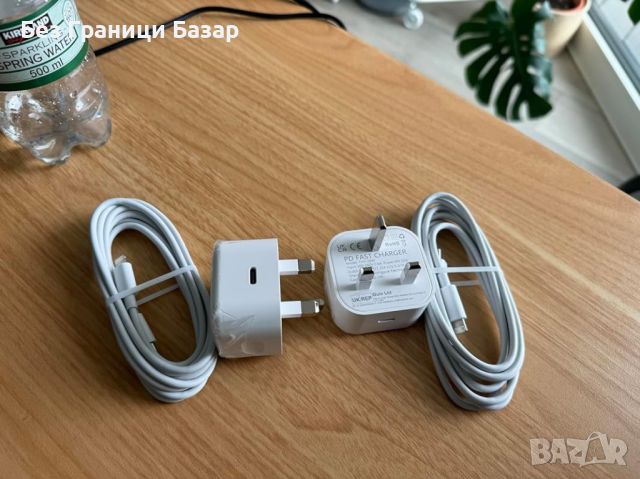 Ново Бързо Зарядно за iPhone, 2 броя, 20W USB C, 2М Кабел за зареждане Айфон, снимка 8 - Аксесоари за Apple - 45808847