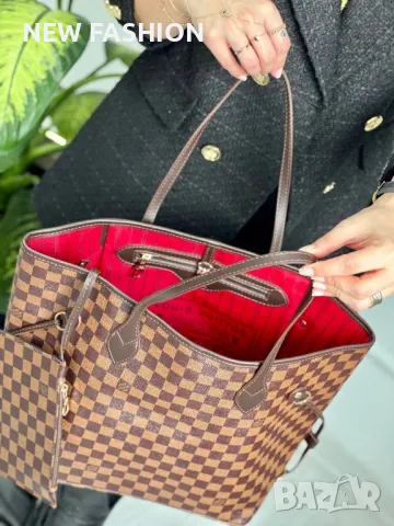 Дамски Кожени Чанти ✨ LOUIS VUITTON , снимка 5 - Чанти - 48757454