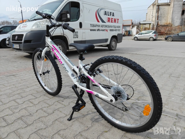 SPRINT Алуминиев велосипед 24" Velotec Adventure розов, снимка 9 - Велосипеди - 53922862