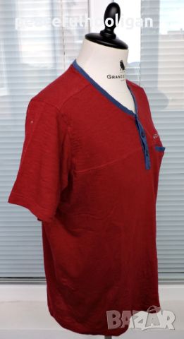 Columbia - мъжка  памучна тениска за планина и туризъм  размер XL slim fit , снимка 4 - Тениски - 45270065